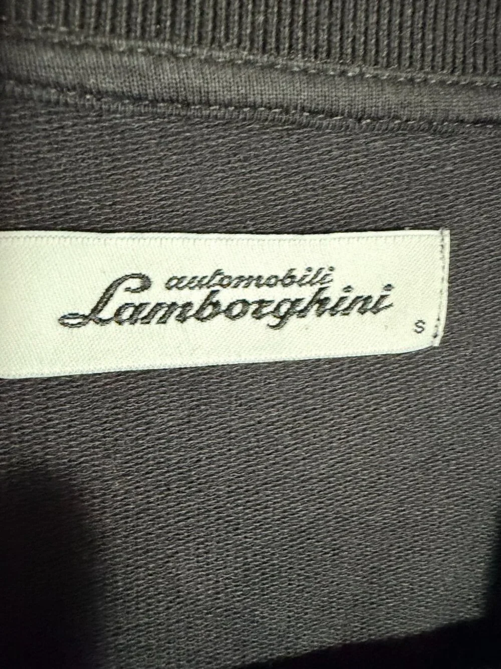 Lamborghini Women’s Track Jacket Black Full Zip Y2K Motorsport Luxury Athleisure